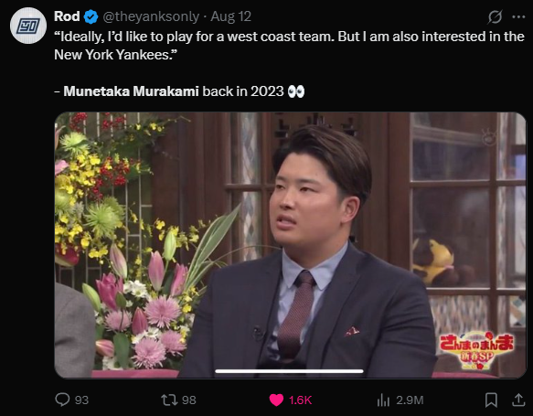 Why is EVERYONE AND THEIR MOTHER Ignoring WHAT MUNETAKA MURAKAMI HIMSELF SAID?
