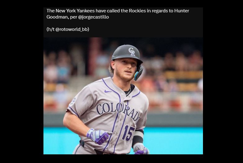 TALKING SPORTS WITH THE KING SOURCE: Goodman to Yankees? Miller to Yankees?